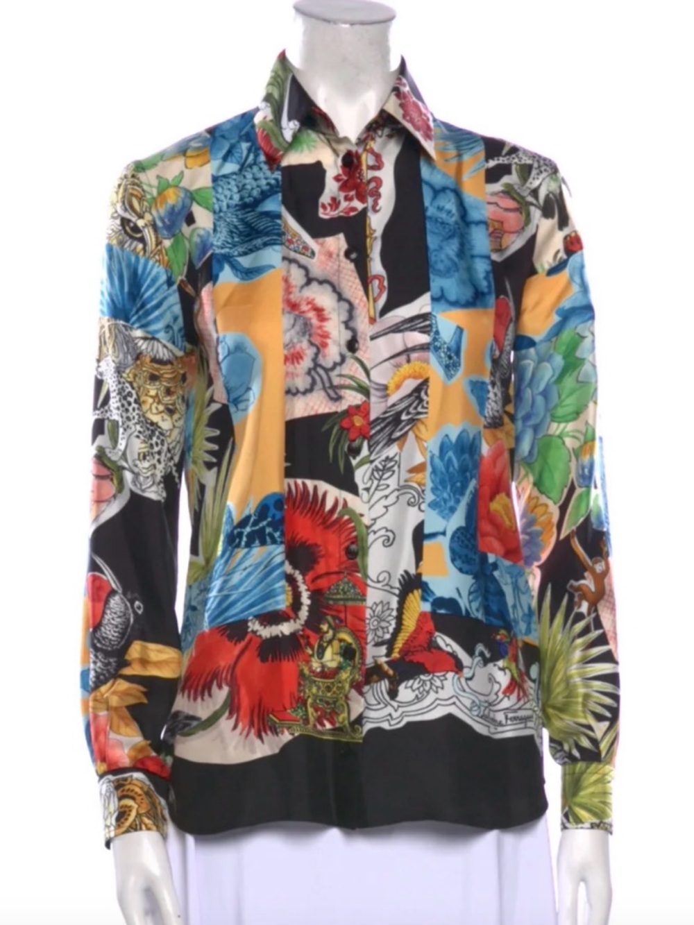 Salvatore Ferragamo Silk Blouse